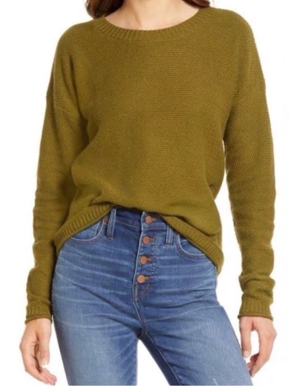 Madewell seagrove pullover size large
